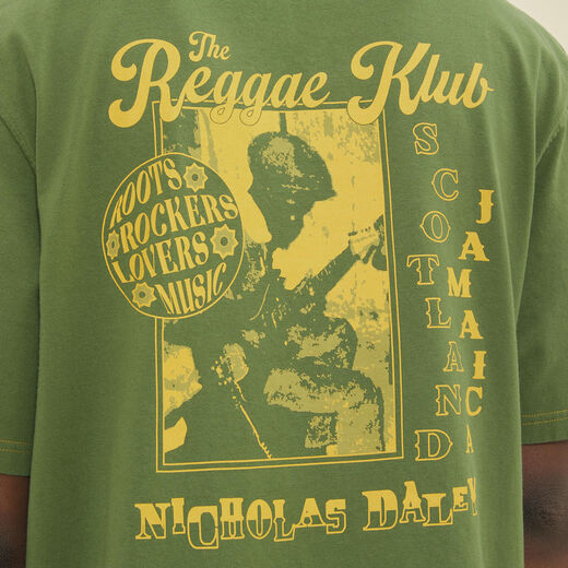 Reggae Klub olive t-shirt