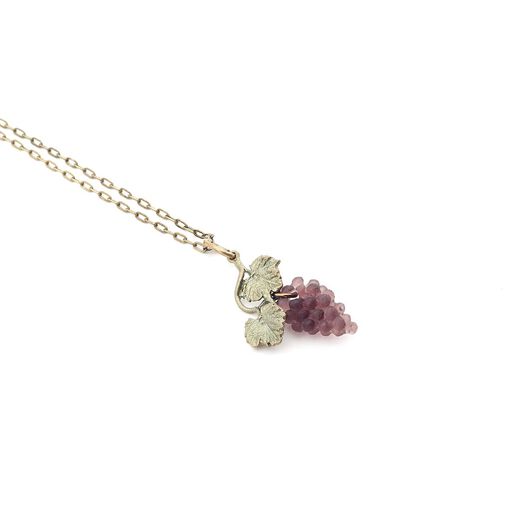 Grape necklace and chains by Michael Michaud