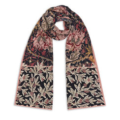 William Morris Honeysuckle silk scarf