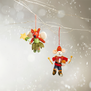 The Fairy Queen felt decoration