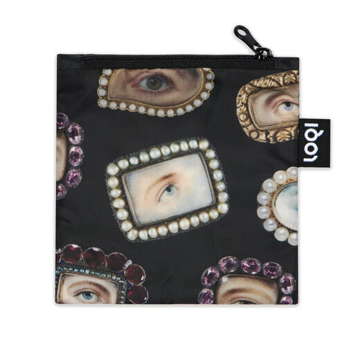 Eye miniature foldable tote bag