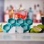 Diamond ice cube mould