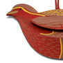 Red paper bird decoration