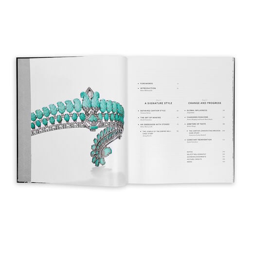 A preview of the contents of the official Cartier book accompanying the exhibition. 