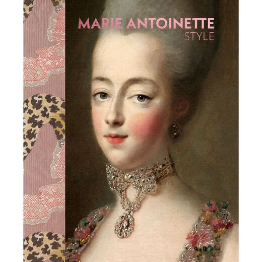 Hardback cover featuring a portrait of Queen Marie Antoinette.