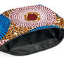 Ankara wax print crossbody bag