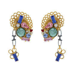 Neo Victoriana filigree earrings by VICKISARGE
