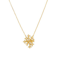 Coral pendant necklace by Ottoman Hands