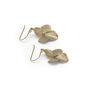 Hydrangea hook earrings by Michael Michaud