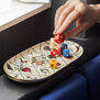 Lucky charms enamel tray