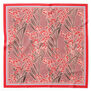 E. A. S&eacute;guy pink floral neckerchief