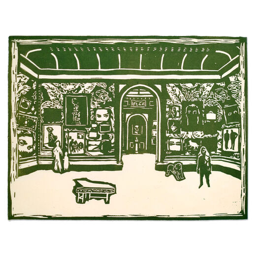 The Museum​ by Jake Garfield​ - limited edition print
