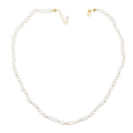 Freshwater pearl necklace by Mounir