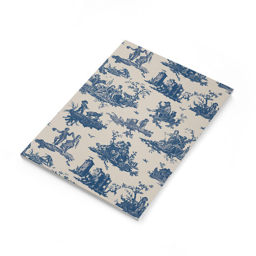 Toile de Jouy A5 notebook