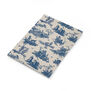 Toile de Jouy A5 notebook