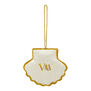 Scallop shell Christmas decoration