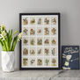 Alice in Wonderland print