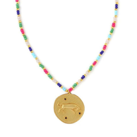 Taurus zodiac necklace by Azga