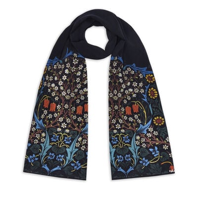 William Morris Blackthorn silk scarf