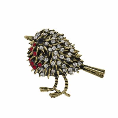Rockin' robin brooch