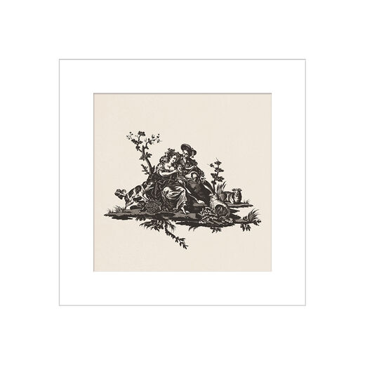 The Cherished Sheep - 8 x 8" mounted print