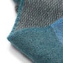 Marine strip merino lambswool scarf