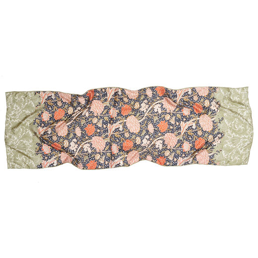 William Morris Cray silk scarf