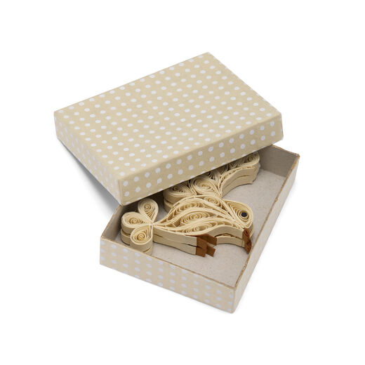 Doves paper decoration - set of 2