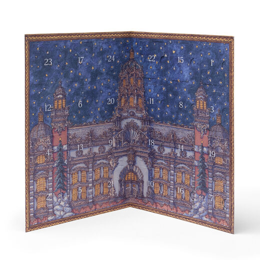 V&A advent calendar by Lukas the illustrator