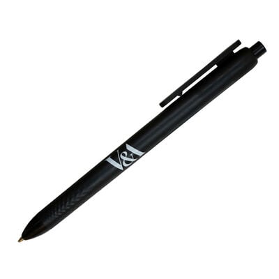 V&A black compostable pen