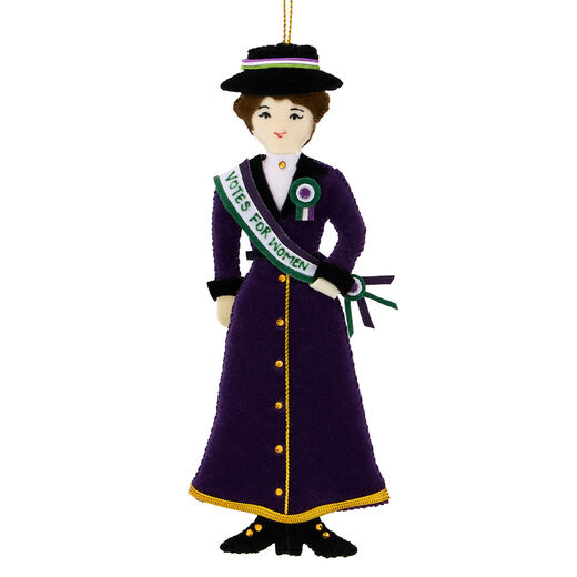 Suffragette Christmas decoration