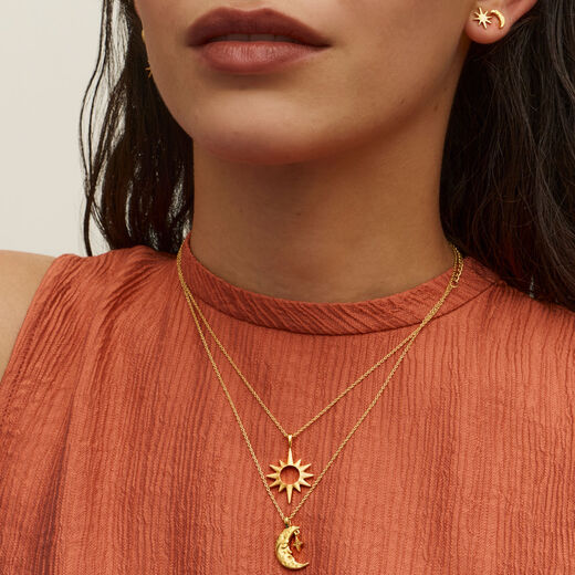Star pendant necklace by Ottoman Hands