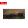 A Hayfield near East Bergholt - 11 x 14" mounted print