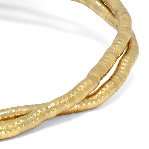 Long bendy necklace