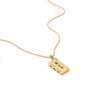 90's mixtape pendant necklace by Hoops & Chains