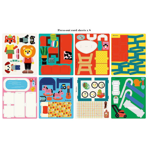 Fold-Out + Play Doll's House