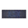 Blue paisley scarf