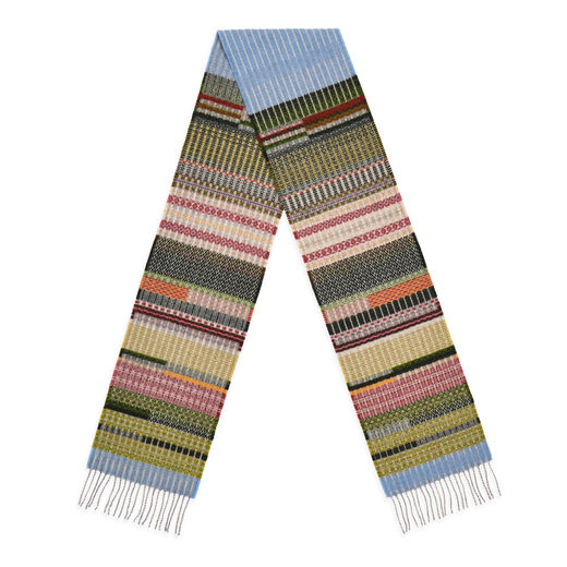 Hay Field wool scarf by Wallace Sewell