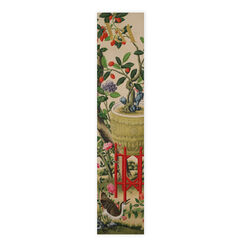 Chinese wallpaper leather bookmark