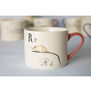Edward Lear alphabet mug - R