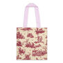 Marie Antoinette Style pastel pink tote bag