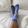 Kasai purple socks by Afropop