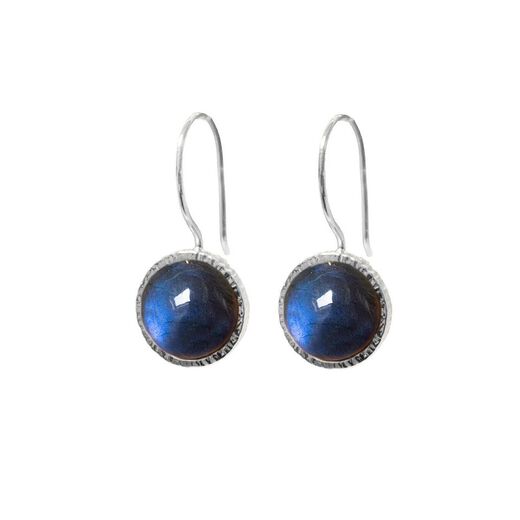 Labradorite hook earrings by Mirabelle