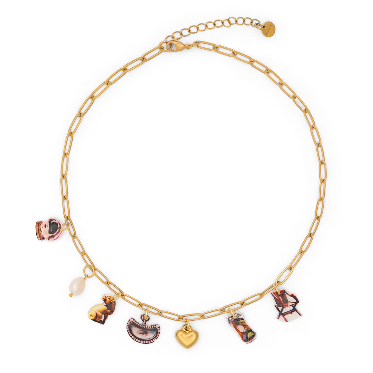 Memories of a Chair charm necklace by Pindex Studio | Jewellery