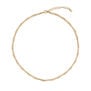 Paperclip chain charm necklace by Michael Michaud