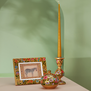 Golden Garden candlestick