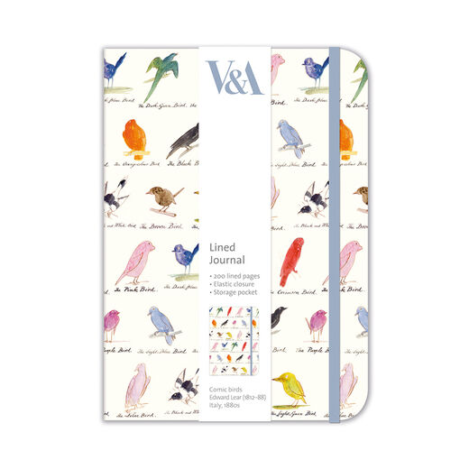 Edward Lear lined journal