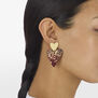 Hearts earrings by Sibilia