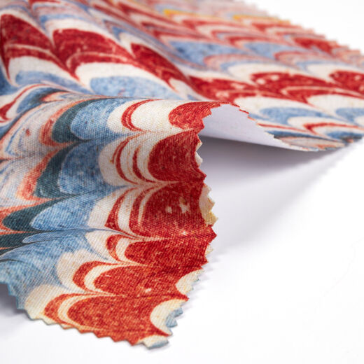 Red marble lens cloth