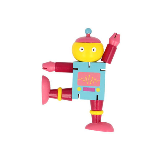 Wooden flexi robot - assorted